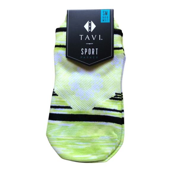 TAVI Sport NIP Women Ultra Lite Compression Low Rise Parker Socks Citrus Small - Picture 3 of 9